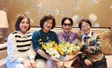 党委书记杜慧一行看望肖劲光大将之女肖凯女士